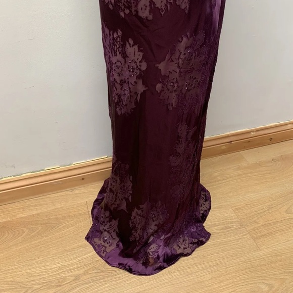 90s y2k maxi slip dress bias cut fits 10 12 - Picture 2 of 12